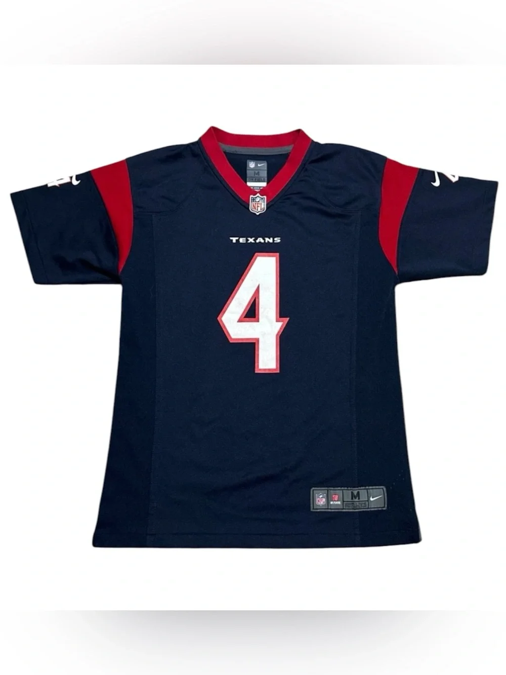 Houston Texans Watson #4 kids On Field Jersey size Medium 10/12